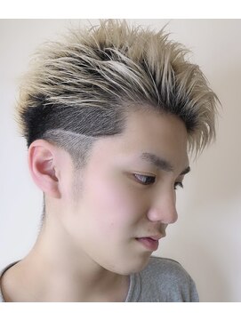 シエラ 心斎橋(CIERA.) CIERA.フェードカット×ブリーチcolor