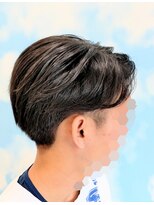 シルク(Silk) 毛流れきれい♪ツーブロックセンターパート
