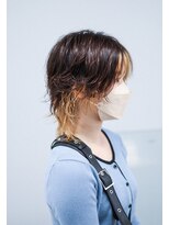 ノード(NODO)&nbsp;【ブリーチONパーマ】ウルフのニュアンスパーマ