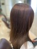 【ストレートコース】カット+縮毛矯正＋質感TR￥17850→￥14280