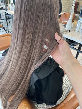 アジールヘア 池袋東口店(agir hair) グレージュハイトーンカラー池袋 池袋東口
