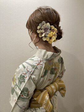 ルピナス(Lupine.) ヘアセット、浴衣