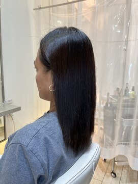 ルスリー 田園調布店(Lsurii) 田園調布髪質改善】純度100%トリートメント＋カット＋縮毛矯正