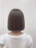 《田中指名》まとまるボブカット+艶ストレート　￥21,300 → ￥12,900