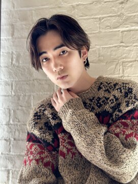 チョビー(Chobii) 表参道メンズカットメンズパーマセンターパート吉田9