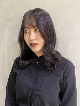 ヨーク(YOKE) 【YOKE】ラベンダーブラウン/ラベンダーカラー/艶髪/レイヤー
