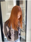 【松本 華】orange beige