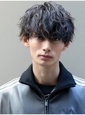 無造作ツイストスパイラルマッシュ
