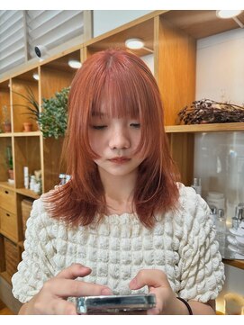 バイオレット ナゴヤ(Violet Nagoya) フェイスレイヤー ミディアムレイヤー オレンジカラー HR-35