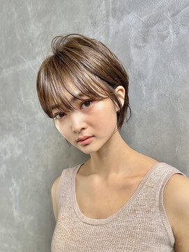 ナンバー 六本松(Number) 大人可愛い20代30代40代丸みショートボブ