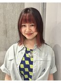 20代30代40代/インナーカラー×レイヤーカット
