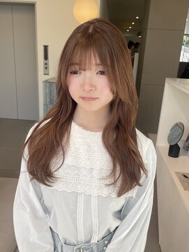 ローレンアオ(LOREN AO) 【LOREN AO】シアーベージュ/ロングレイヤー/ブリーチ