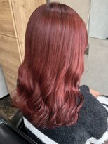 ミル(1001 mille)&nbsp;イルミナカラー/イヤリングカラー/カラー/ピンクレッド