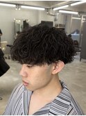 熊本波巻きスパイラル 波巻きパーマ 波巻きマッシュ MEN'S HAIR