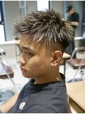 MEN‘S /ベリーショート×ハイライト /短髪 /フェード
