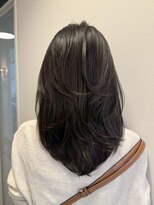 ムード(MOOD,)&nbsp;暗めカラー/グランマッシュ[レイヤーカット/髪質改善/銀座]