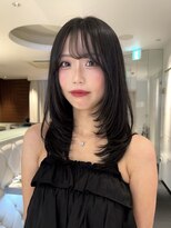 ヤヨイブレインズフェアリー(YAYOI BRAINS fairy)&nbsp;黒髪でも重く見えないくびれヘア♪