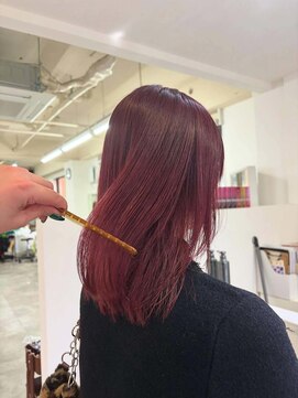 ツーバイヘアーズチーク(2 by hair. s chic) チェリーレッド