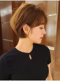 ショートボブ小顔カット大人ヘア髪質改善30代40代50代表参道青山