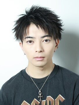 ちょい上げフェザーショート