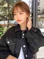 ギークス(GEEKS) 【GEEKS渋谷】大人ショートボブ/シースルーバング/冬カラー/小顔