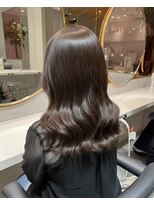 シー バイ ロンド 新宿(Sea by Lond)&nbsp;アッシュグレージュ/ブリーチなしダブルカラー/くびれヘア