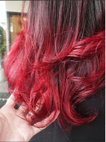 ルシードスタイル リム(LUCIDO STYLE Rim) グラデーション×レッド