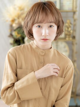 カバーヘア ブリス 大宮西口(COVER HAIR bliss) マッシュパーマ前下がりショートウルフカットh4大宮20代30代40代