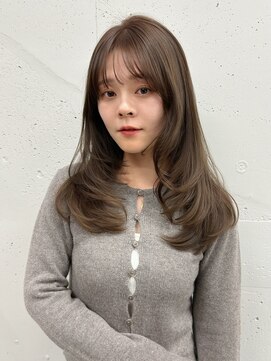 シーク 天神(SEEK) レイヤー/レイヤーカット/ベージュ/ベージュカラー