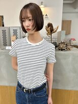 サナ(SANA) ボブカット/ミニボブ/レイヤーカット/顔周りカット