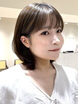 エンス 銀座(Ence) 顔周りカット/イメチェン/ショートボブ20代30代40代50代銀座