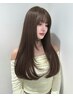 【☆世界初・美髪形成】カット + 超高濃度水素ケアカラー + 1stepTR /¥11000