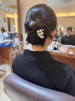 コワファースト パリ バイ アテナ(COIFF1RST PARIS by ATENA) カチモリヘアアレンジ