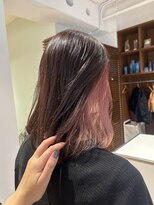 クラップス 杉田店(CLAPS)&nbsp;インナーカラー　ピンクカラー