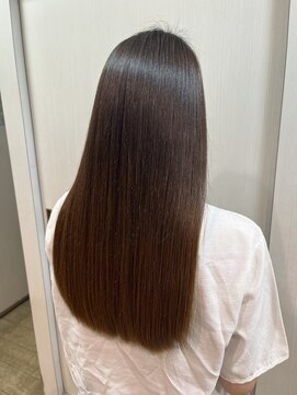ズッソ アヴェダ 熊本店(ZUSSO AVEDA) 柔らか質感_髪質改善ストレート