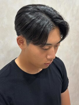エルマーク 本山(L-MARK) センターパート/ニュアンスパーマ/フェザーパーマ/men's