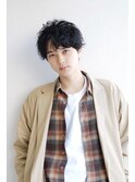 男らしいゆるめパーマ【juurii 菊地真理恵】