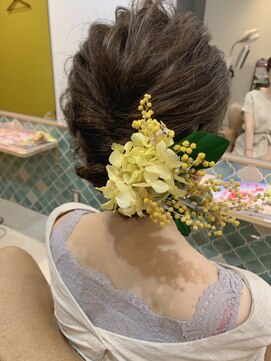 アドラーブル ヘアサロン(Adorable hair salon) 和装にも合うヘアアレンジ