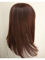 アリーナ 緑が丘店(arena)&nbsp;コーラルピンク×オーガニックカラー