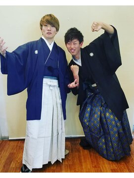 ループ ヘアー(LOOPhair) 袴の着付け
