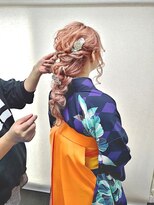 ヘアーデザイン リリー(HAIR DESIGN LiLy) 袴×編みおろしアレンジ♪