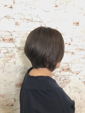 ルーファス 恵比寿 渋谷(Ruufus) 40代◎ナチュラルショートボブ【Ruufus恵比寿渋谷】31513