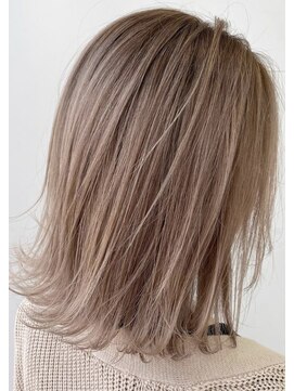 リー 梅田(Lee) Lee梅田★ボブ×ハイミルクティーベージュ