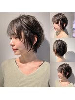 ネオリーブ モカ 川崎チネチッタ店(Neolive mocca)&nbsp;20代30代40代大人上品小顔丸み前下がりショート 川崎