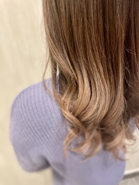 アプシー 三木店(Apsee) バレイヤージュ×ラベンダー