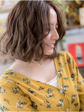 カバーヘアアンドスパ ブリス 浦和(COVER HAIR&SPA bliss) ★センターパートくせ毛風フレンチカジュアル20代30代40代★8