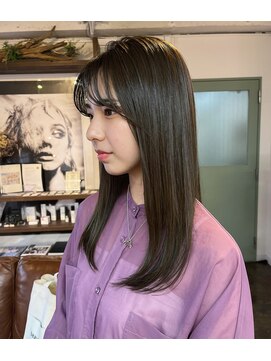 コレット ヘアー 大通(Colette hair) 思わずストレートで仕上げたくなる♪艶髪ストレートスタイル