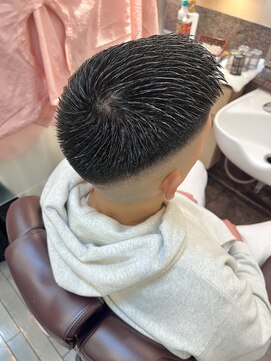 銀座マツナガ 浅草店 スキンフェード/バーバースタイル/アップバング/ビジネス