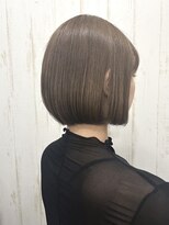 アトリエMAI 北千住 大人可愛いナチュラルボブ#20代30代40代#ミルクティーベージュ