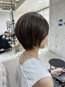 サンクチュアリー ウィズ コネクト(Sanctuary with connect) 小顔ショートヘア×ベージュカラー